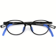 Light Blocking TR90 Frame Glasses UV Anti Eyestrain Sports Glasses Boys