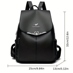 Women's Backpack Lightweight Adjustable Straps Faux Leather Polyester Lining