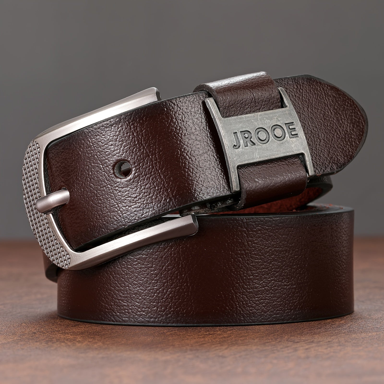 Men's Stitch Buckle Belt for Wedding Party