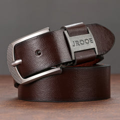 Men's Stitch Buckle Belt for Wedding Party
