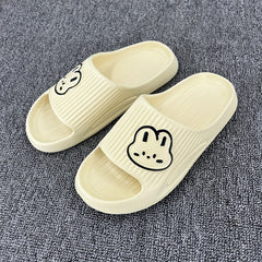 Men's Rabbit Bunny Slides Non Slip Walking Shoes
