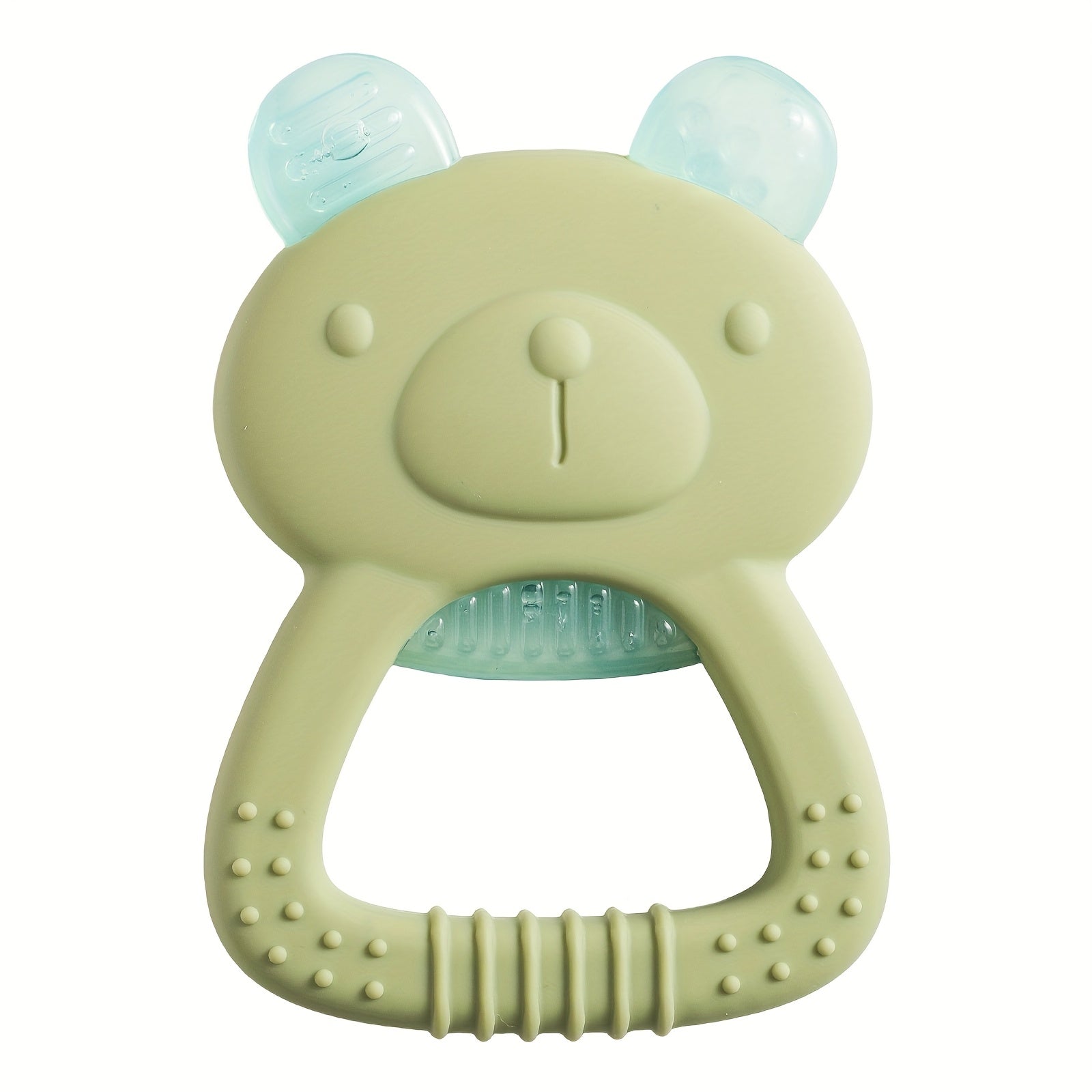 Bear Teether Children's Silicone Chew Toy Baby Soothing Toy