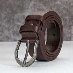 Men's Zinc Alloy Buckle Belt for Party Holiday Clothing