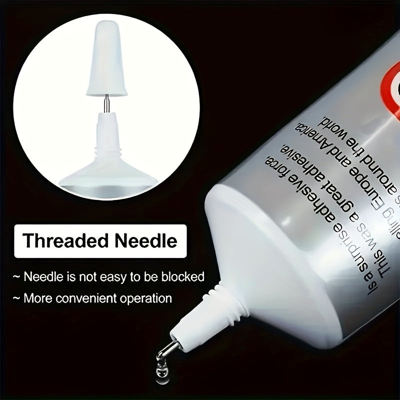 B6000 Jewelry Rhinestone Transparent Glue Precision Tip Craft Adhesive Glue