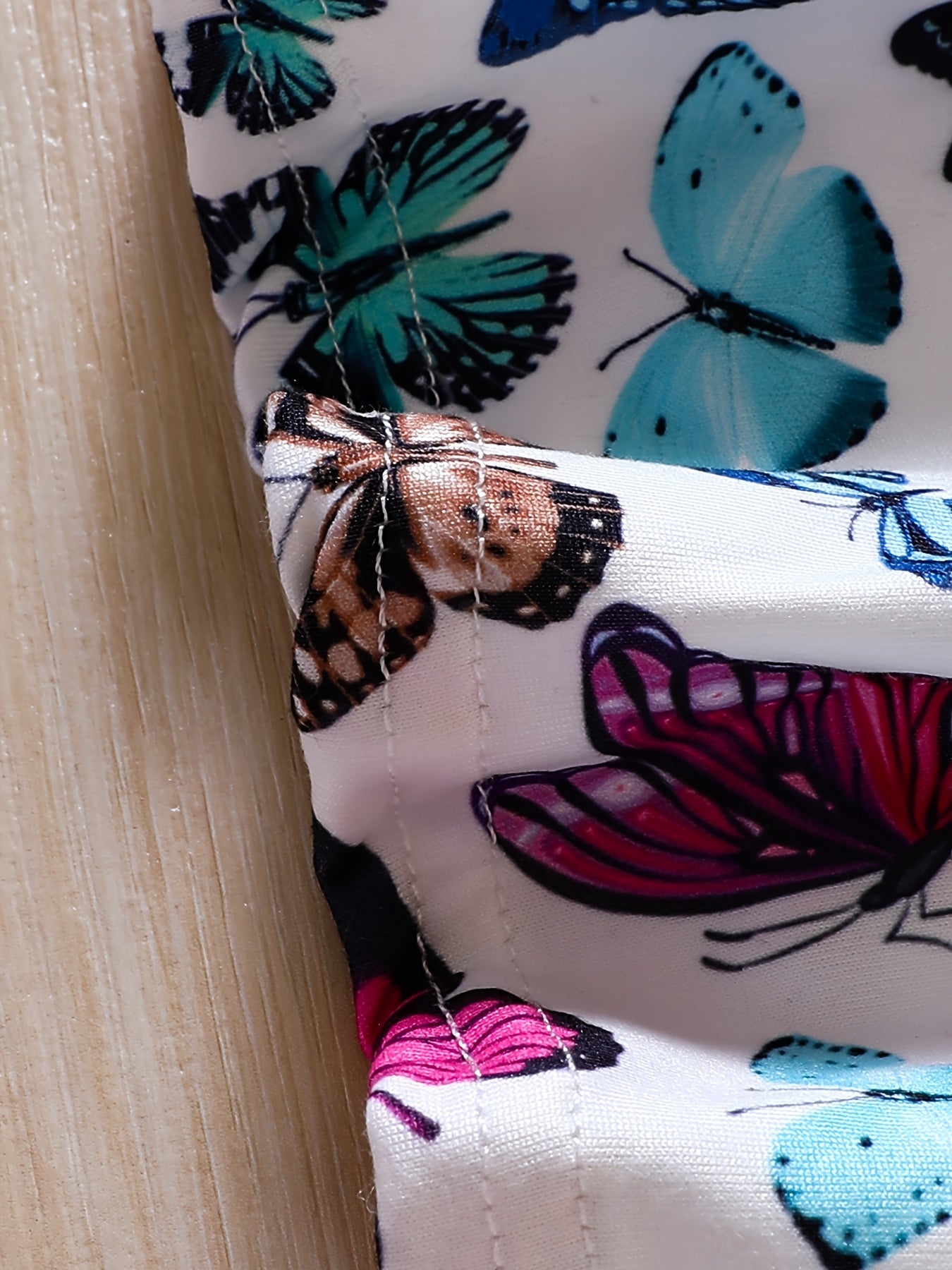 Baby Girl Butterfly Printed Casual Dress