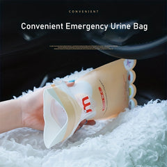 3pcs 700ML Disposable Emergency Urine Bag for Camping