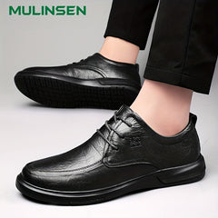 Men's Leather Oxford Shoes Formal Dress Shoes For Wedding Business Party Banquet