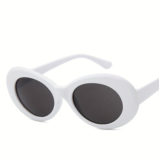 Round Sunglasses For Women Men Hiphop Block Glasses UV400