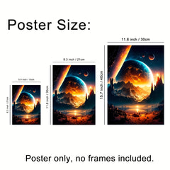 Modern Fantasy Art Wall Sticker for Kids' Bedrooms & Nurseries
