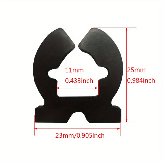 6pcs Pool Cue Clip Wall Mounted Rod Rack Snooker Stick Bracket Holder