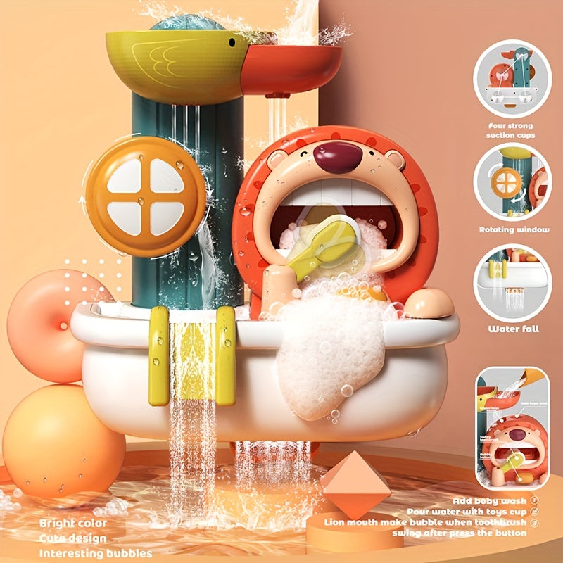 Kids' Shower Spin Music Suction Cup Bath Play Water Toys