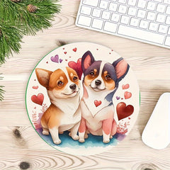 Cartoon Dog Mouse Pad Waterproof Funny Non Slip Rubber Small Mouse Pads