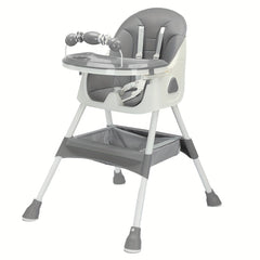 Adjustable Children High Chair & Table For Toddler