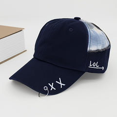 Mens Patchwork Baseball Cap for Outdoor