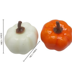 24pcs Mini Pumpkin Set for Halloween Decor