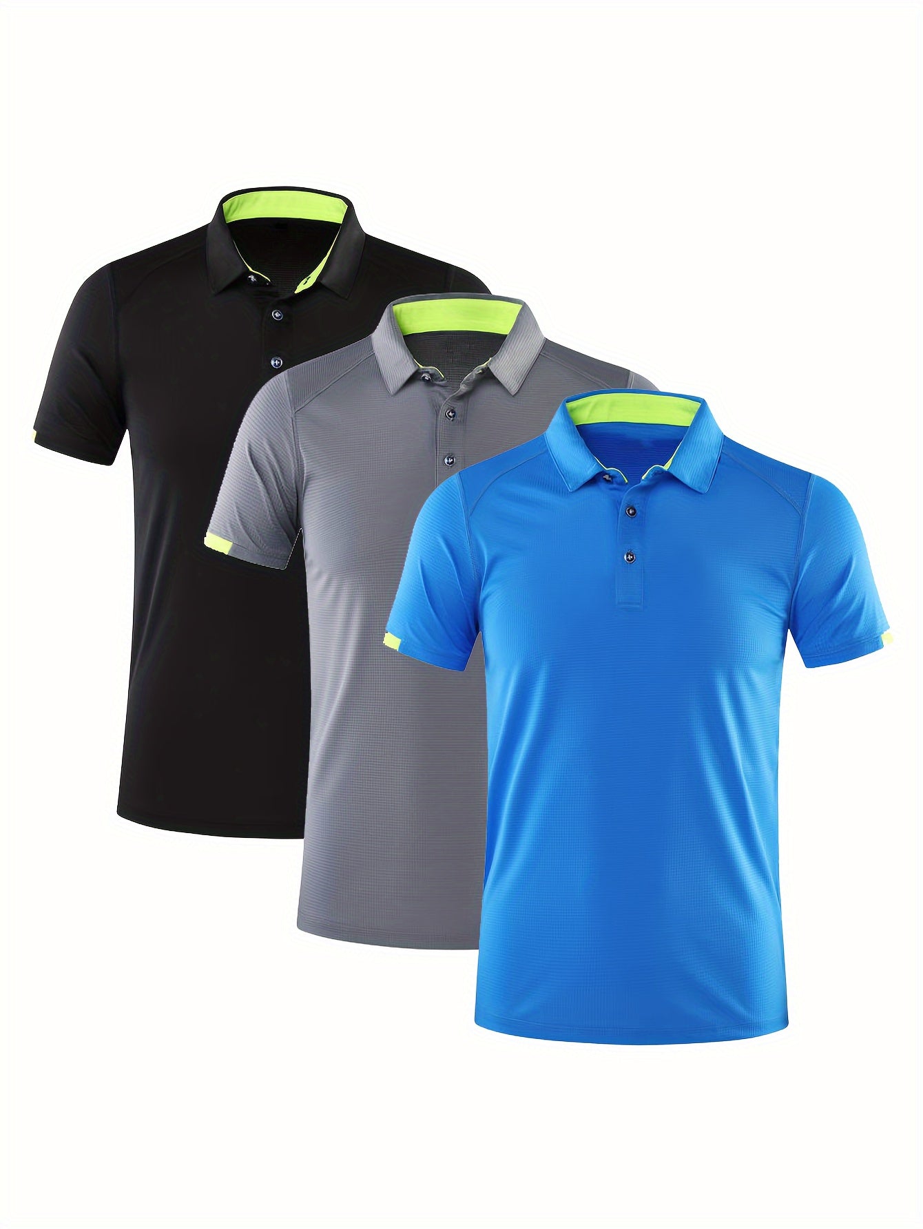 Men's Quick Drying Custom Fit Golf Shirt