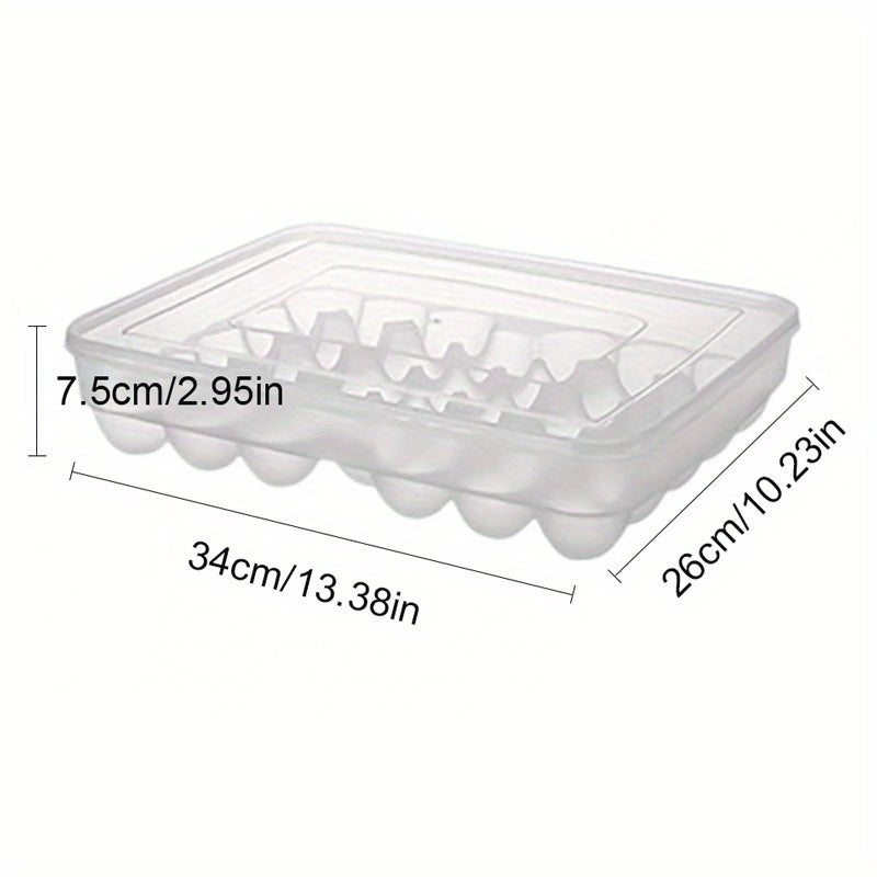 34 Grid Egg Box Dumpling Storage Box Large Capacity Kitchen Preserv