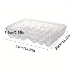 34 Grid Egg Box Dumpling Storage Box Large Capacity Kitchen Preserv