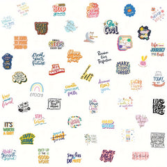 100pcs Motivational Quote Stickers Inspirational Words Stickers For Teachers