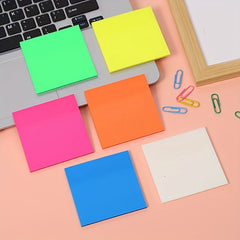 2pcs Transparent Stickers PET Perspective Stickers Self Stick Notes 50