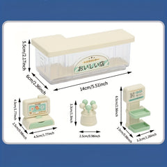Miniature Convenience Store Cash Register Model Display