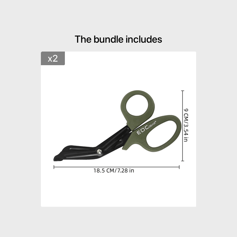 Tactical Rescue Scissors for First Aid in Emergencies