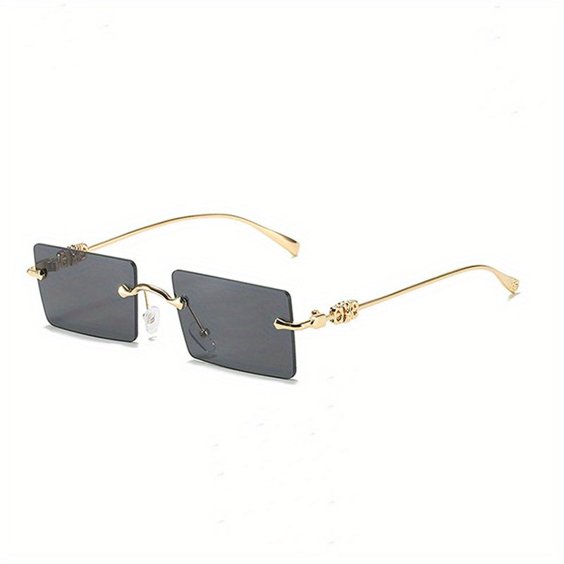 Metal Rimless Sunglasses