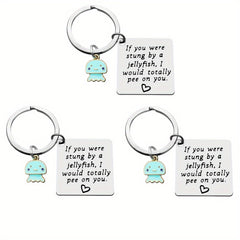 True Friendship Keychain Teen Jewelry Gift Funny Friendship Gift