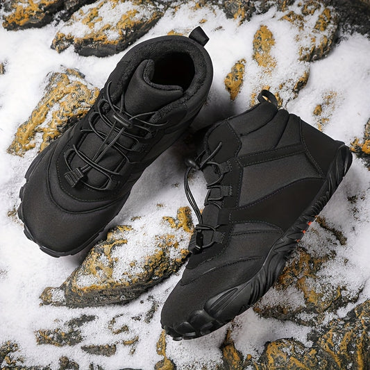 Women's Non slip Thick Warm Hiking Shoes - Outdoor Camping Shoes