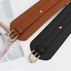 Women's Ultra Wide Elastic Waist Belt Adjustable Girdle