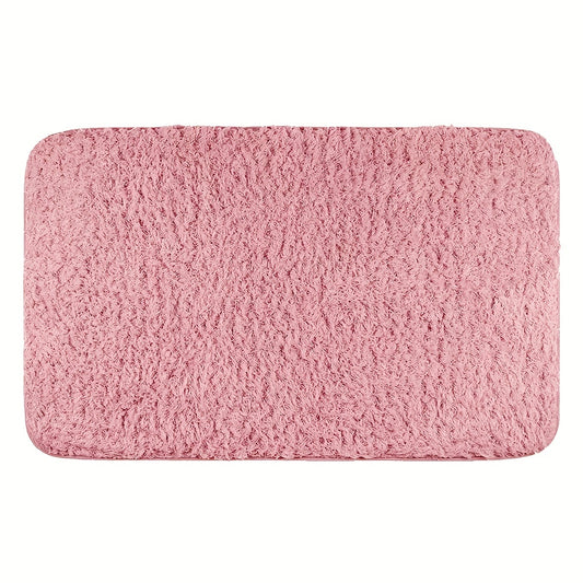 Plush Thickened Bathroom Rug Non-slip Soft Mat