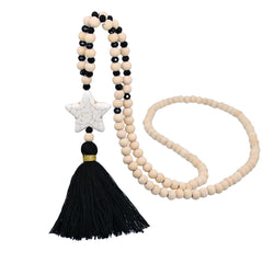 Turquoise Tassel Pendant Long Necklace Fall