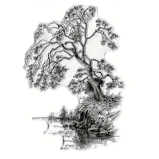Tree By The River Clear Stamps for Crafting