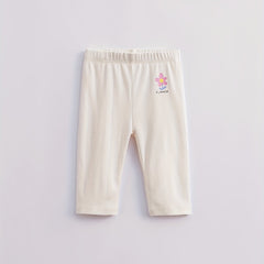Girls Summer Cropped Leggings Assorted Colors Elastic Knit Pants