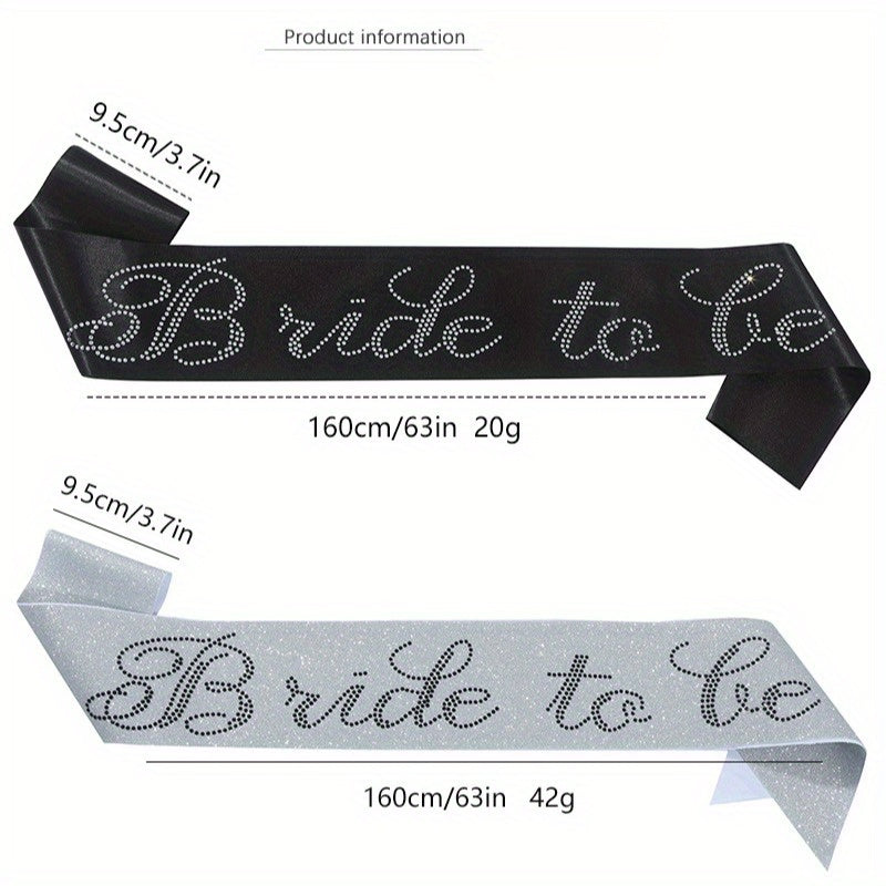 Bachelorette Party Bridal Crown Veil Set
