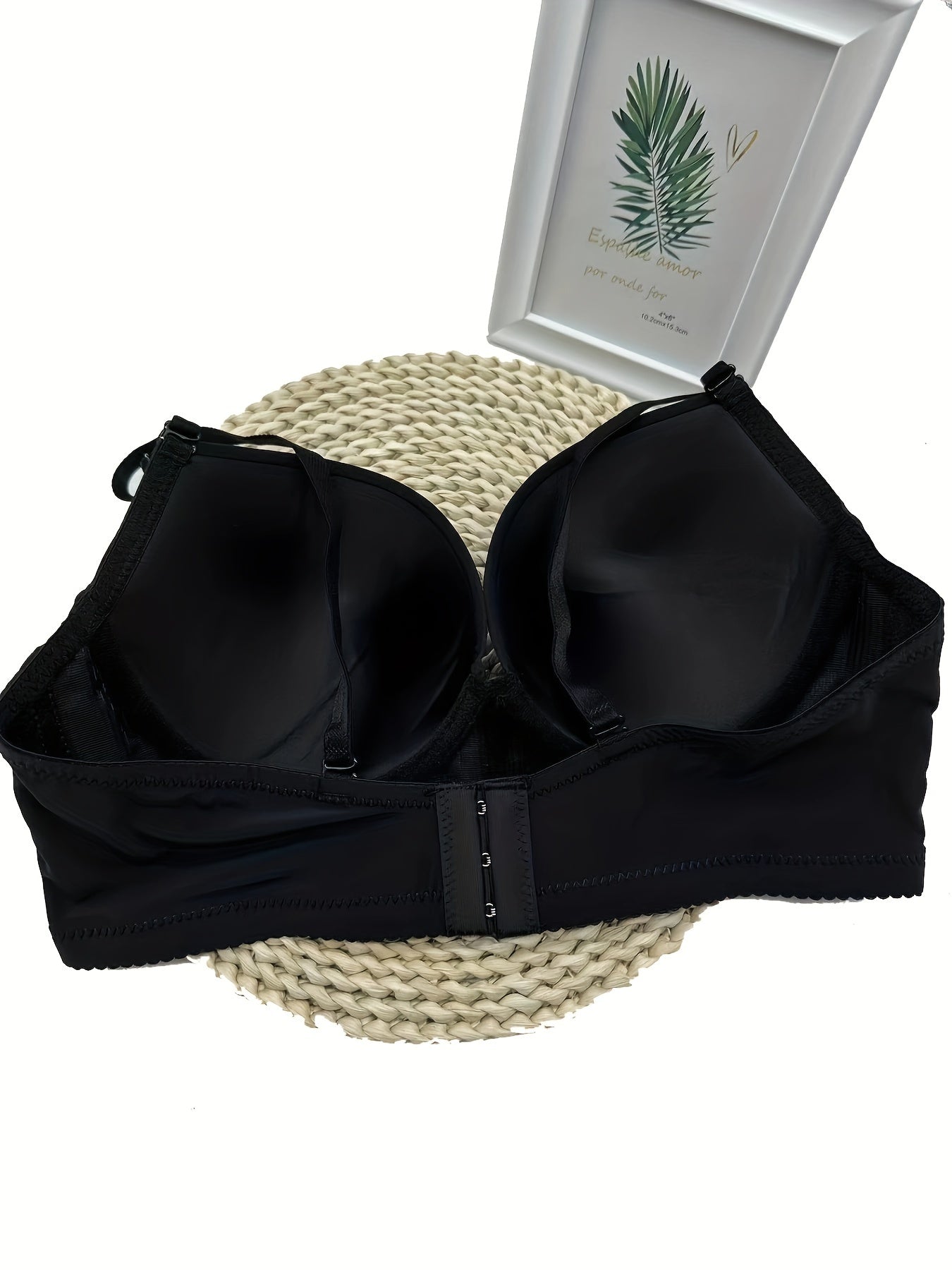 Solid Push Up Bra Comfy & Anti Sagging Bra