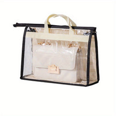 Transparent Storage Handbag Dustproof & Moistureproof Bag Organizer