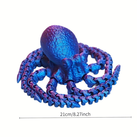 Colorful Octopus Figurine Set - Perfect for Home Decor or Gifts