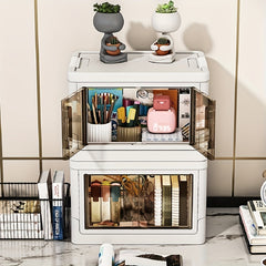 Clothes Storage Box Stacked Bedroom Organizer