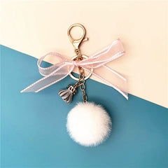 Plush Ball Keychain - Fun & Practical Gift for Women & Men