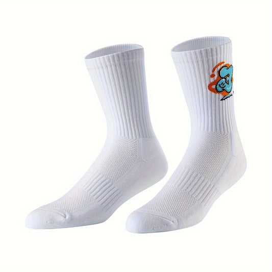 Veidoorn Basketball Socks Thickened Compression Anti Slip Athletic Socks
