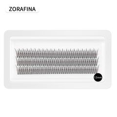 3 Rows Cluster Lashes Fishtail Shape Grafted Eyelashes