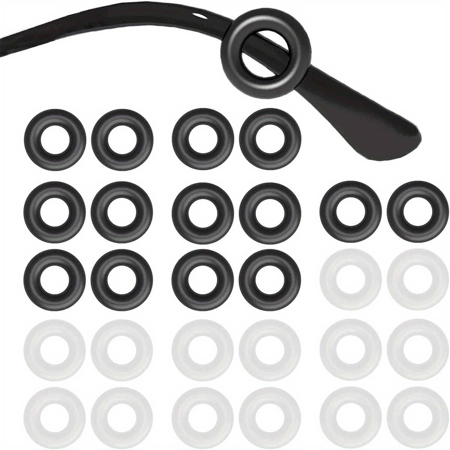 14 Pairs Silicone Glasses Ear Grip Sports Eyeglasses Strap Holder Anti Slip