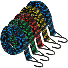 5Pcs Bungee Cords Heavy Duty Luggage Straps