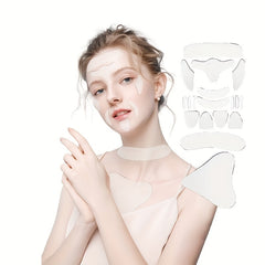 Silicone Wrinkle Pad Patch Sticker 1 2 4 5 11 16 18pcs Skin Care Lifting Tool