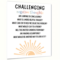 School Counselor Office Decor Growth Mindset Poster Anxiety Relief