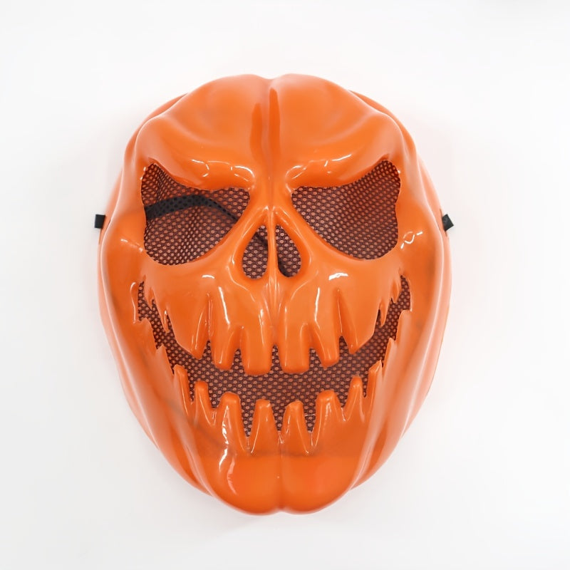 Halloween Pumpkin Head Mask Party Supplies