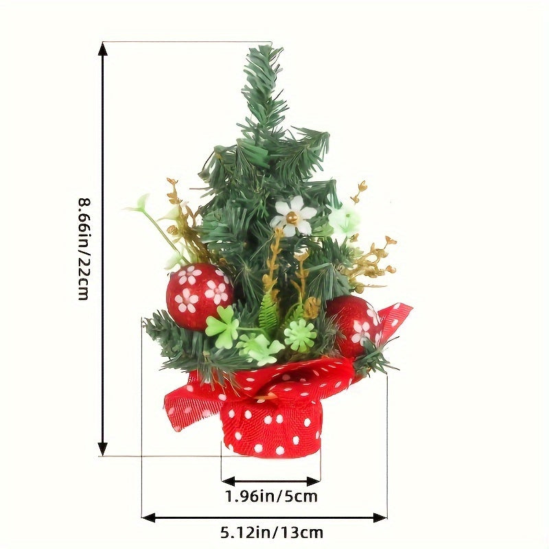 Desktop Mini Christmas Tree Decoration Christmas Ornaments
