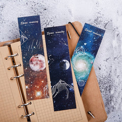 30pcs Roam Space Bookmarks Set 15 5 98in 4 1 65in