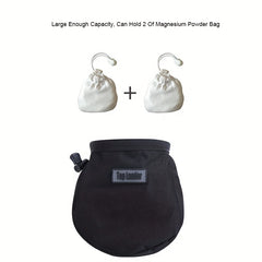 Drawstring Chalk Bag for Rock Climbing Bouldering Gym Training